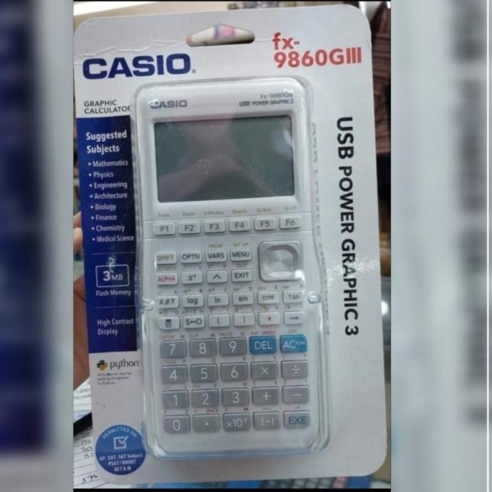 

HARGA DISC - Casio KALKULATOR Calculator Scientific FX 9860 G III FX9860G3 9860 G3