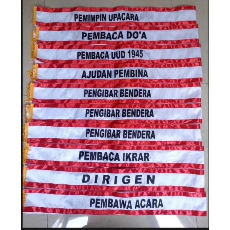 

Big Sale Grosir//5 Map Upacara Bahan Kulit Sintetis Warna Hitam Dan 10 Selempang Upacara 150Cm X 10 Cm 8.8