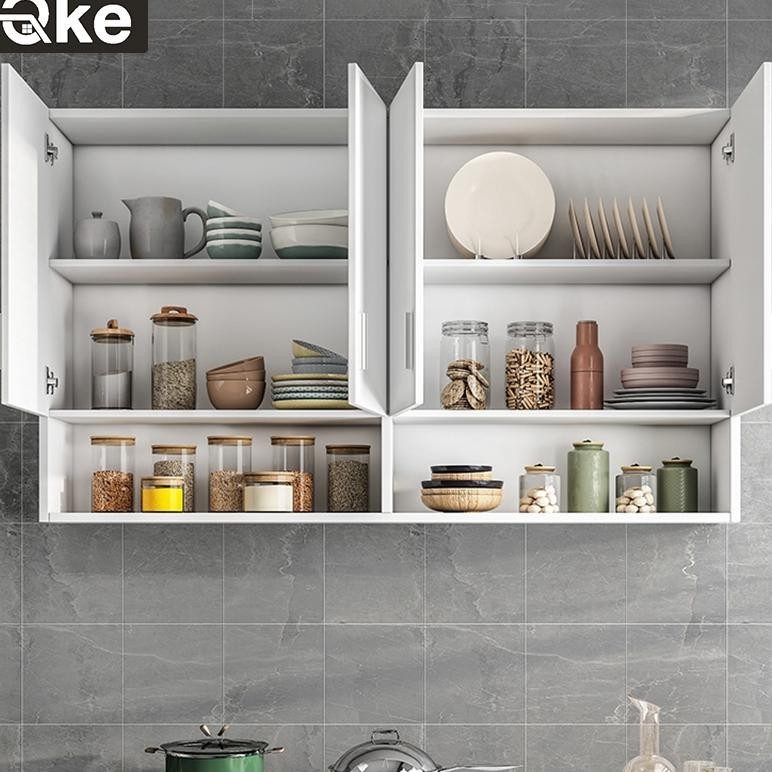 Rak Gantung Dapur 4 Pintu Rak Dapur serbaguna Lemari Dapur Lemari Gantung Rak Dapur Minimalis