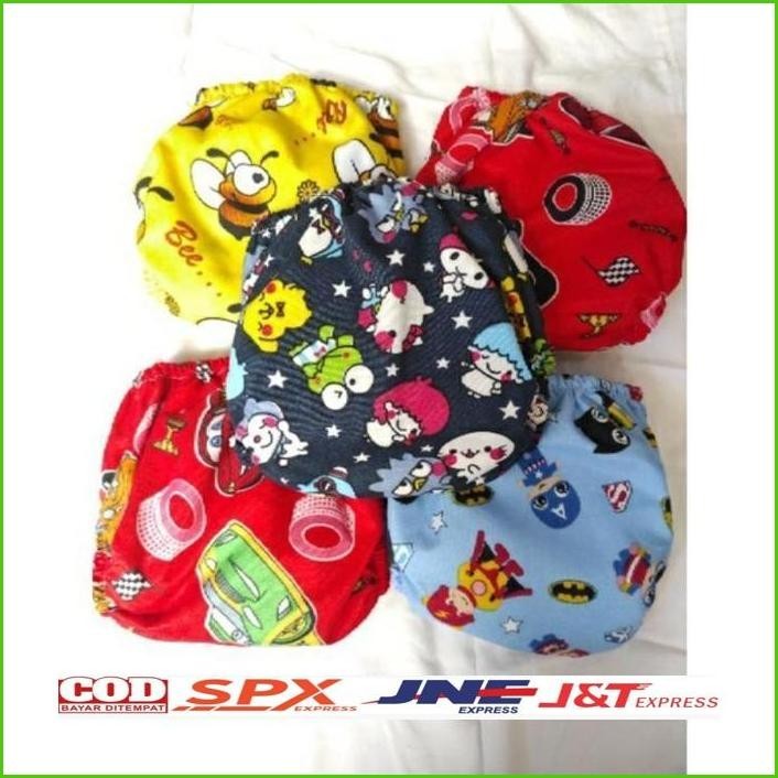 Bisa Cod Clody Bayi / Pempers Popok Kain Cuci Ulang / Clodi Bayi Model Kancing Qc Pass