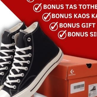 Sepatu Converse All Star 70S Pria Wanita Tinggi Sneakers