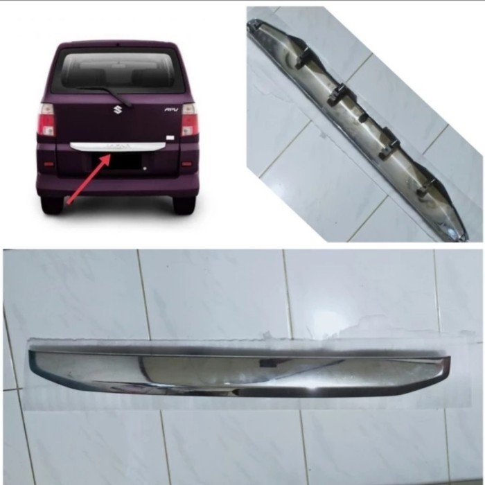 Garnis List Trunk Lid Pintu Bagasi Belakang Suzuki Apv Original Gratis Ongkir