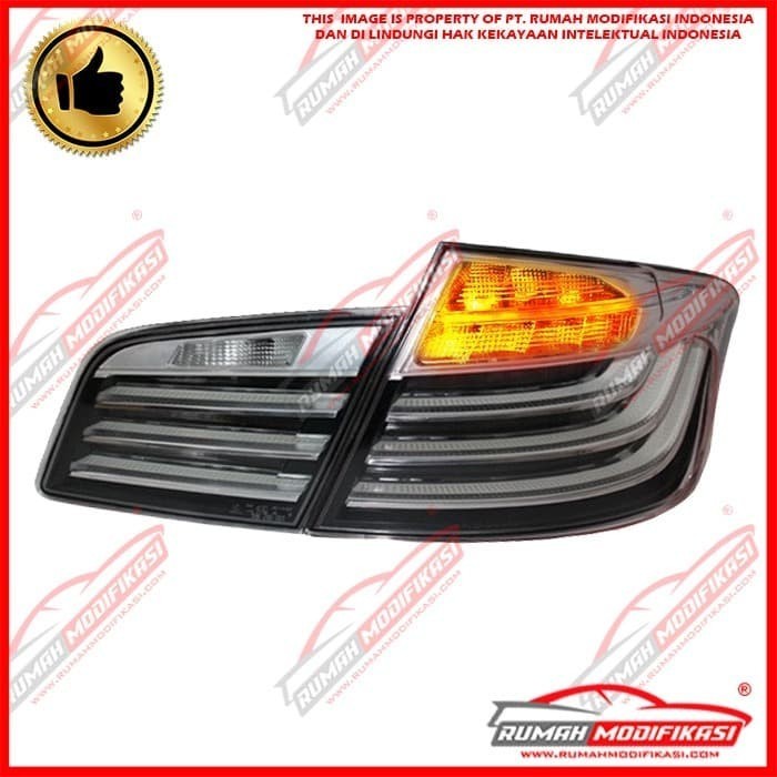 Stop Lamp - Bmw F10 2010-2017 - Led - Black - M-Performance Style Gratis Ongkir