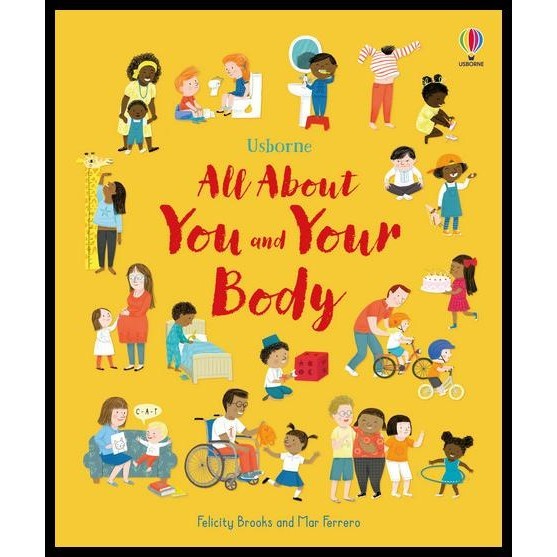 

Usborne All About You And Your Body Hardcover Education Book - Buku Edukasi Tentang Tubuh Import Anak Bahasa Inggris