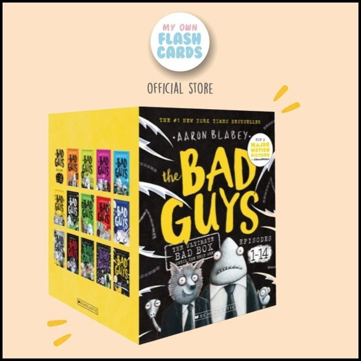 

The Bad Guys Book Series 1-14 Books Collection Set By Aaron Blabey