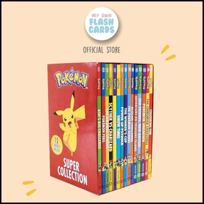 

Pokemon Super Collection 15 Books Set Series By Tracey West Books 1-15