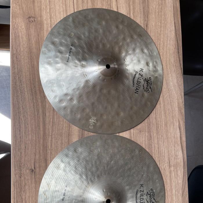 Ban Zildjian Constanstinople Hihat Cymbal Drum 14