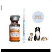 WORMECTINE 2ML BONUS 1 SPIT UNGGAS ANJING KUCING KUDA KAMBING SAPI