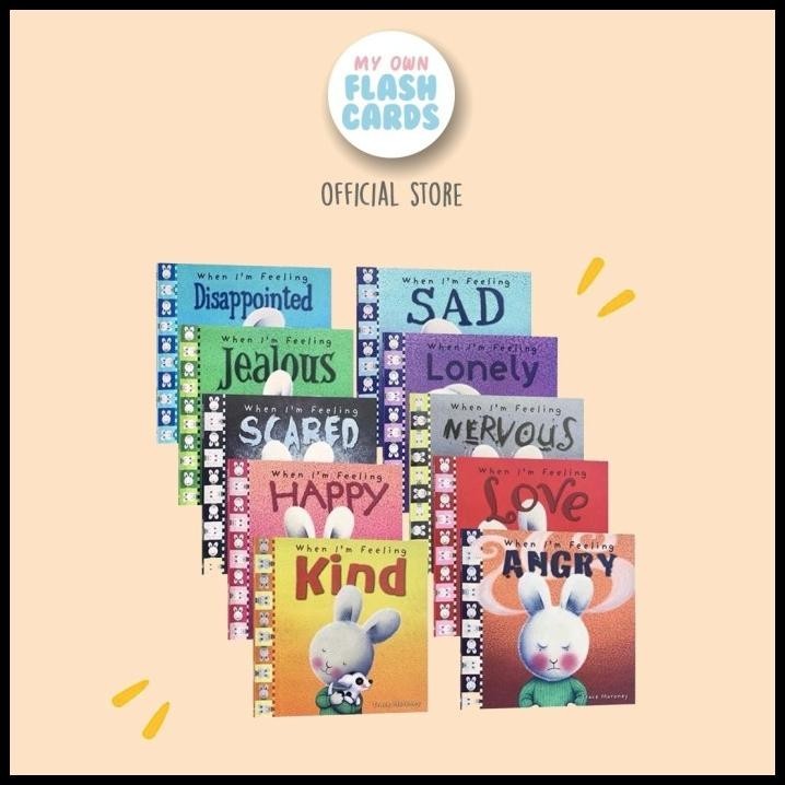 

[Jual Satuan] When I'M Feeling Book Trace Moroney Buku Edukasi Import