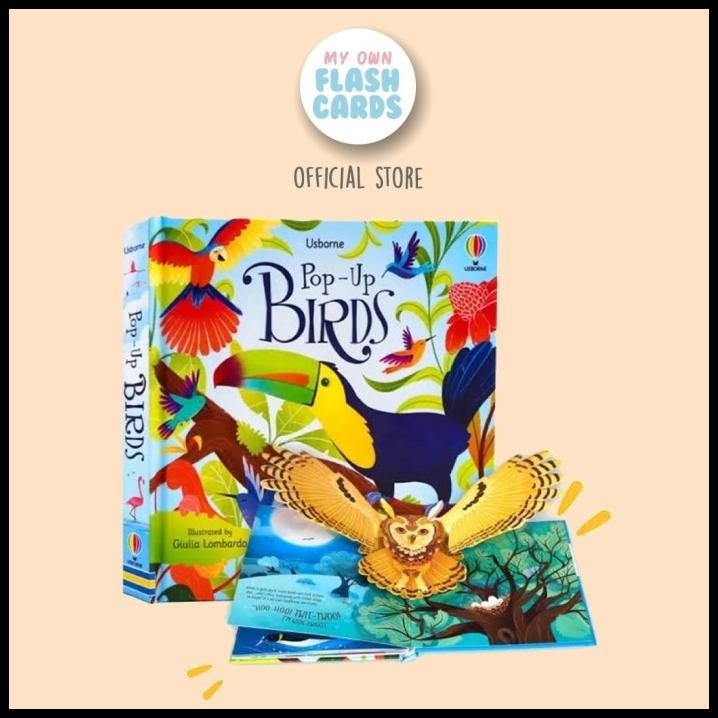 

Usborne Pop Up Birds Book - Imported Education English Buku Impor Anak