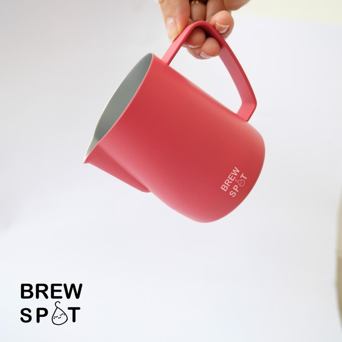 Milk Jug Pink - Barista Milk Jug