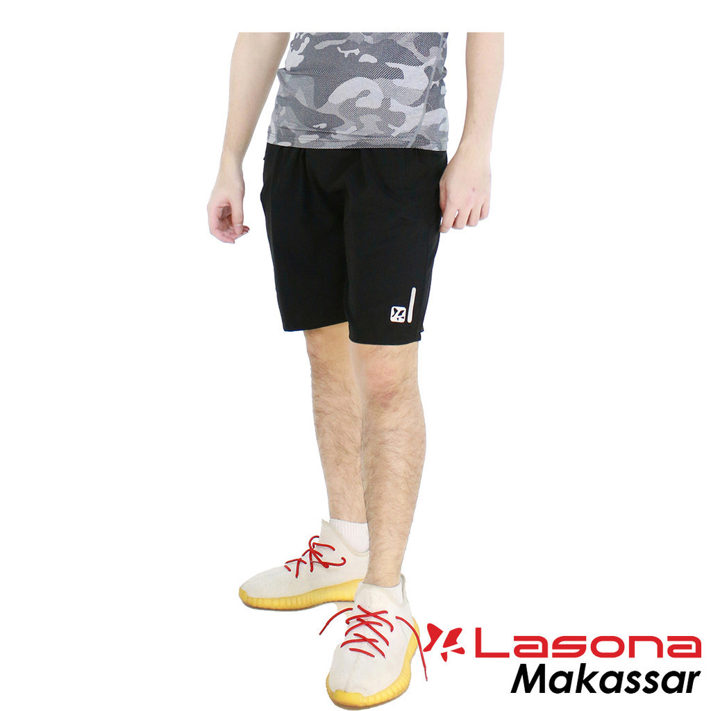 Lasona Men Fitness Celana Olahraga Pria  CF-024-AC Stok MAKASSAR