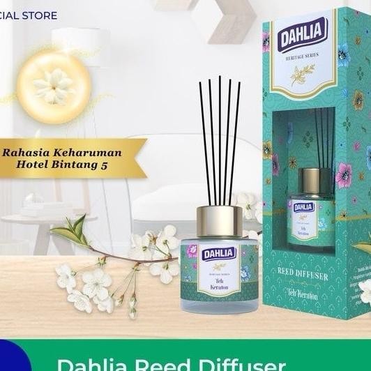 Dahlia Reed Diffuser Teh Keraton
