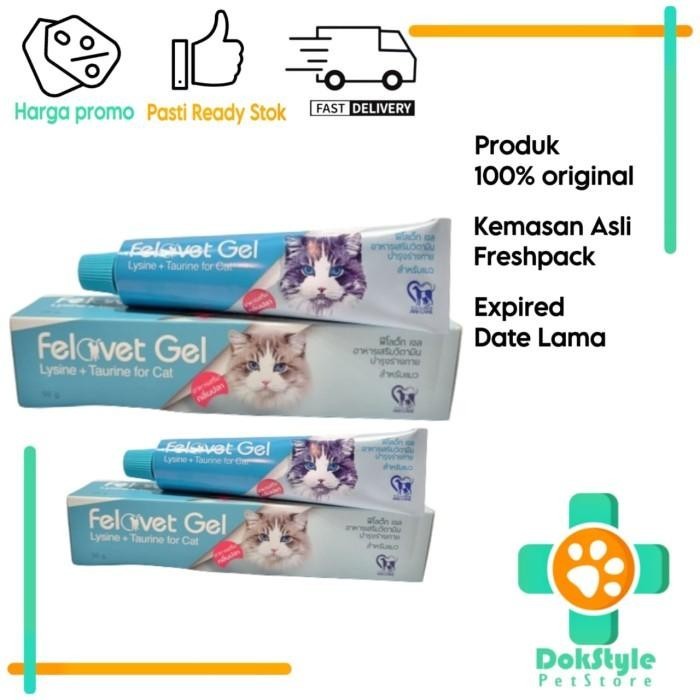 

Felovet gel 50gr lysin taurine pasta mirip viralys flumax Kualitas Terbaik