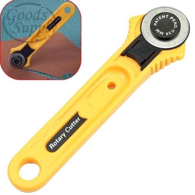 

/////] Rotary Cutter 28mm Leather Tools Papercraft Handcraft