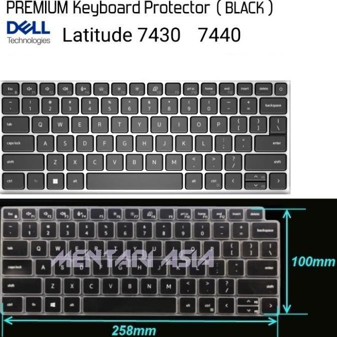 Keyboard Protector DELL Latitude 14 7430 7440 - Premium BLACK