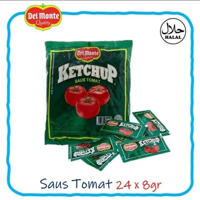 

Del Monte Saos Tomat isi 24 Sachet