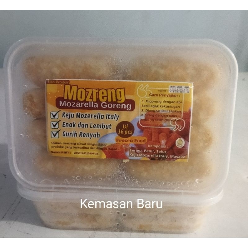 

Mozzarella Goreng Mozzreng isi 16 pcs