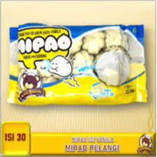 

Pelangi Bakpao Minipao isi Vanilla 30 biji