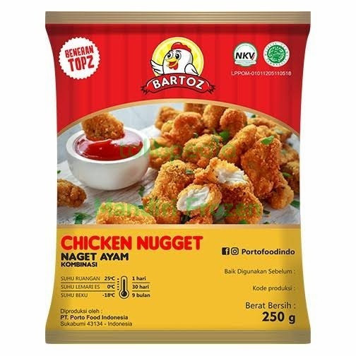 

Chicken Nuggets Nugget ayam Bartoz 250 gr