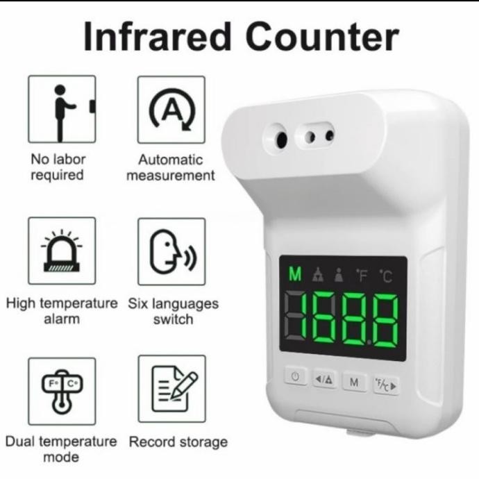 K-3X THERMOMETER INFRARED COUNTER digital