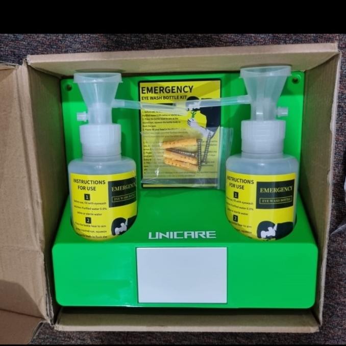 Emergency Eye Wash Bottle Kit / Botol Eye Wash Emergency Flushing  Ready