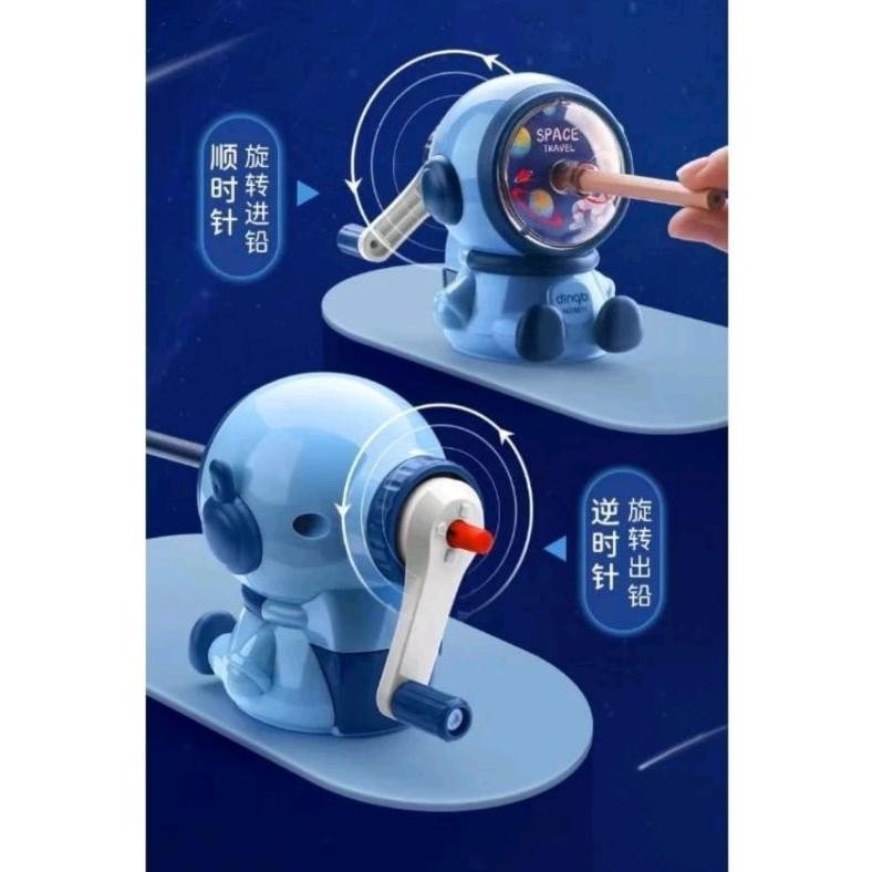 

Serutan astronout/ rautan astronout / rautan pencil dingb/Serutan putar TERLARIS