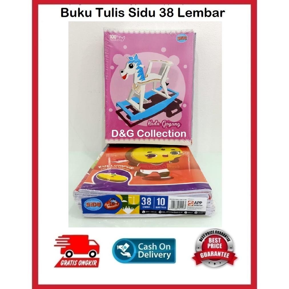 

BUKU TULIS SIDU 38 LEMBAR MURAH GROSIR / BUKU SIDU 38 DISKON BESAR