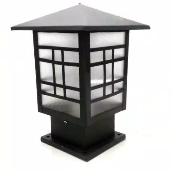 Lampu Pilar / Lampu Taman / Lampu Pagar Minimalis Outdoor Gratis Ongkir