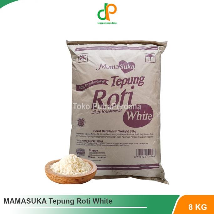

TEPUNG ROTI/PANIR Putih White Mamasuka 8kg