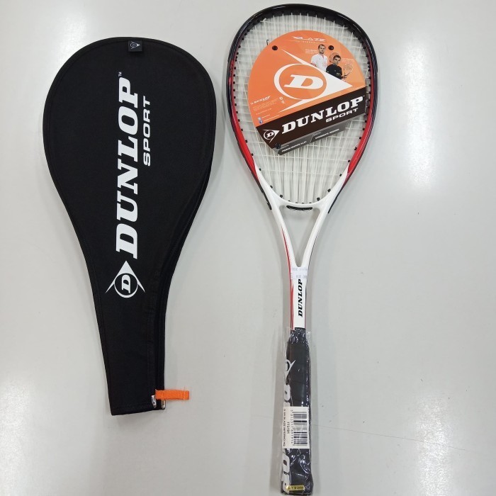 RAKET RACKET SQUASH SQUOSH SQUOS SEKUOS DUNLOP BLAZE INFERNO COVER TAS