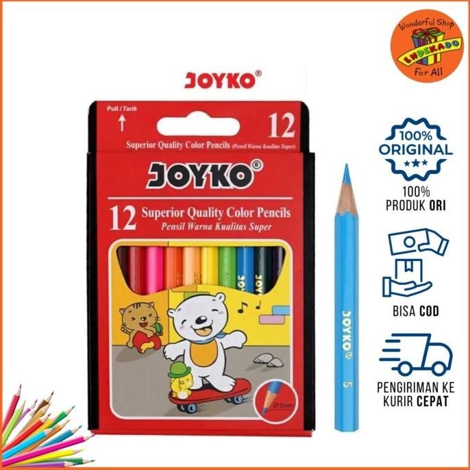 

Buruan serbu] Pensil Color Warna Pendek | @1Set=12Warna