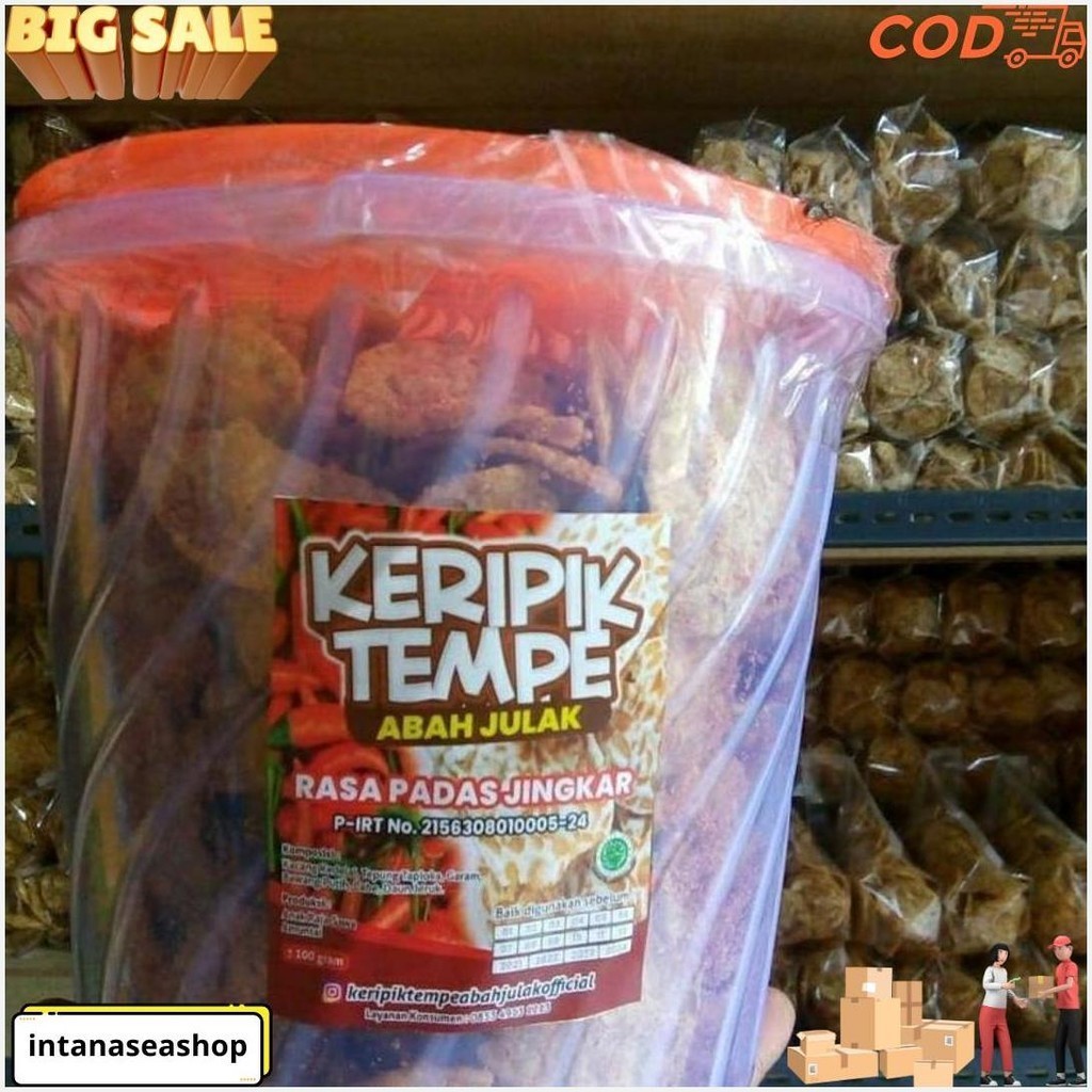 

Keripik Tempe Toplesan Terlaris