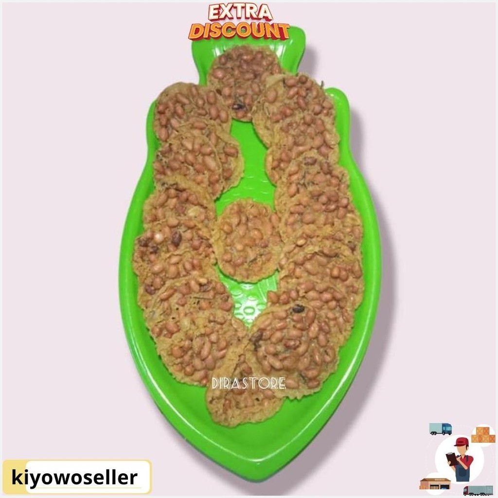 

Rempeyek Kacang Tanah Gurih Renyah 1Kg Gratis Ongkir