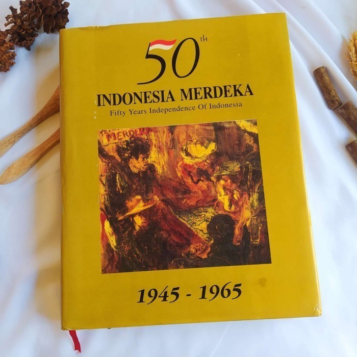 50TH INDONESIA MERDEKA 1945 - 1965 | Buku Bekas Original | Bahasa Indonesia