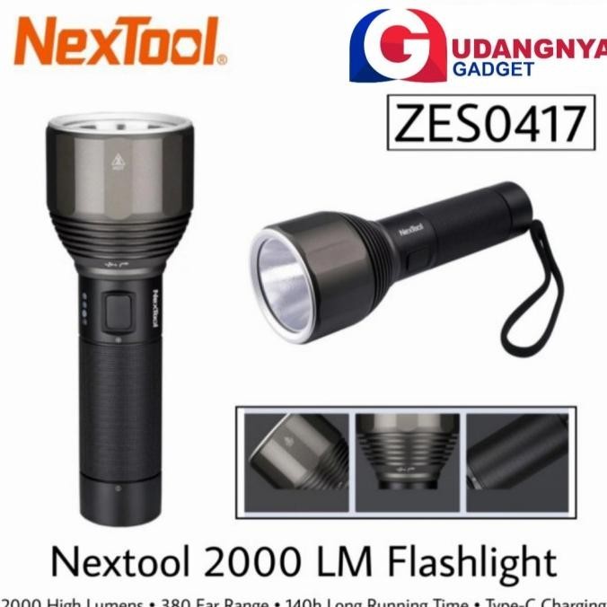 Special Price Nextool 2000 Lumens Flashlight Senter