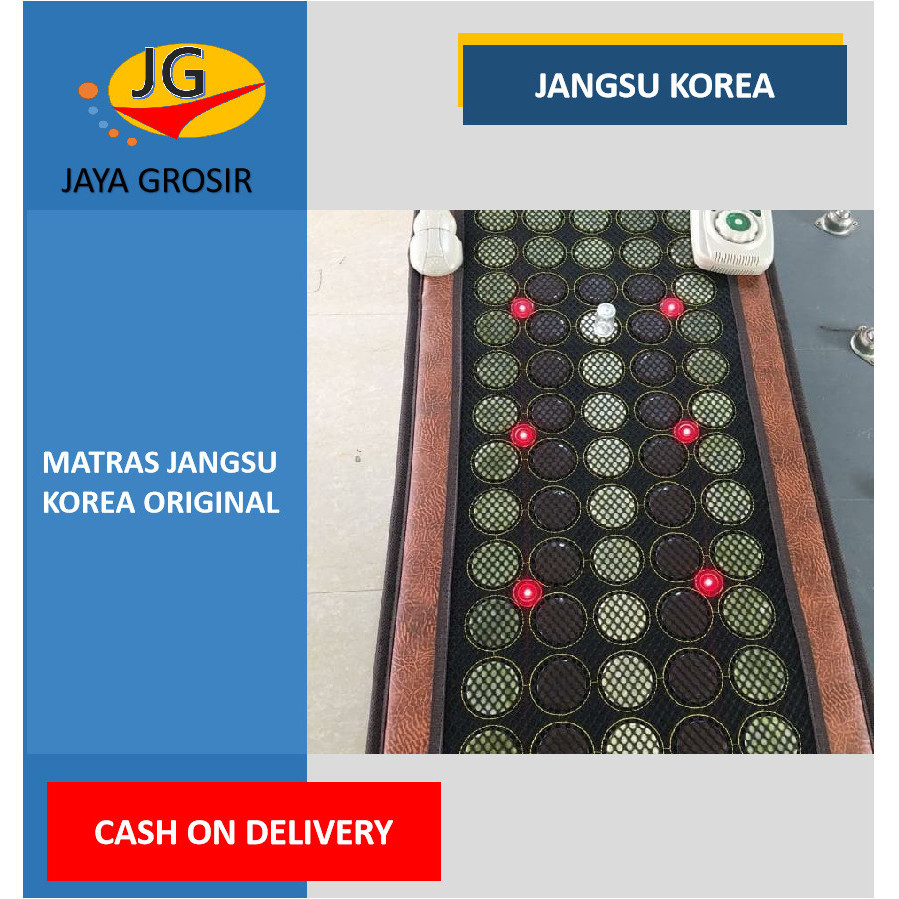 matras jangsu terapi kesehatan panas batu giok kecil