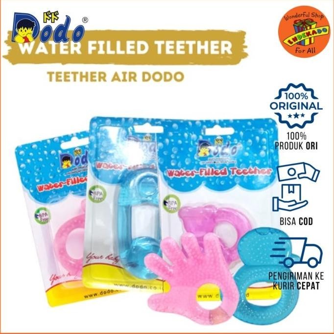 <<<<<] DODO Water Filled Teether - Gigitan Bayi Silikon Isi Air