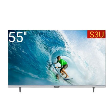 LED TV COOCAA 55" ANDROID TV 55S3U 55 INCH SMART TV 4K UHD BEZELLESS