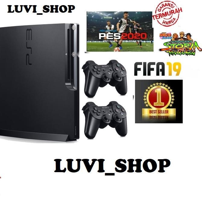 Ps3 Slim 500Gb + 2Stik + Full Game