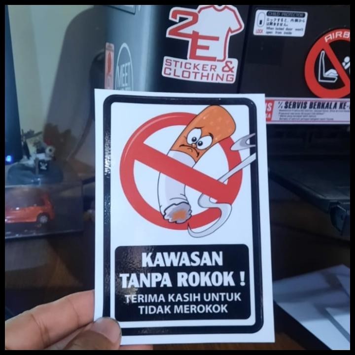 

GRATIS ONGKIR STIKER KAWASAN TANPA ROKOK