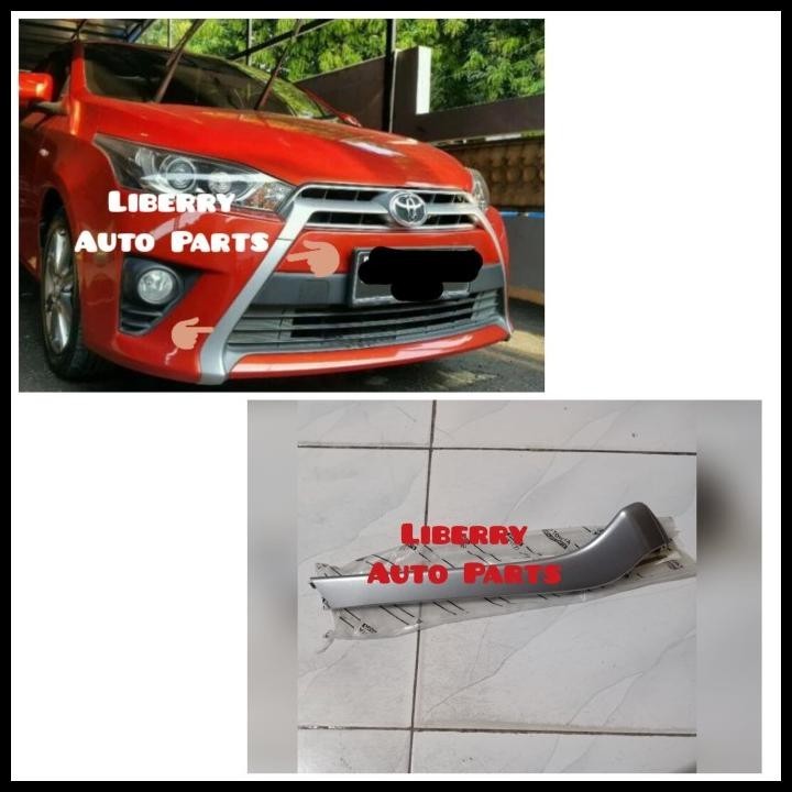 HOT DEAL LIS / LIST GRILL BEMPER DEPAN ALL NEW YARIS ORIGINAL 