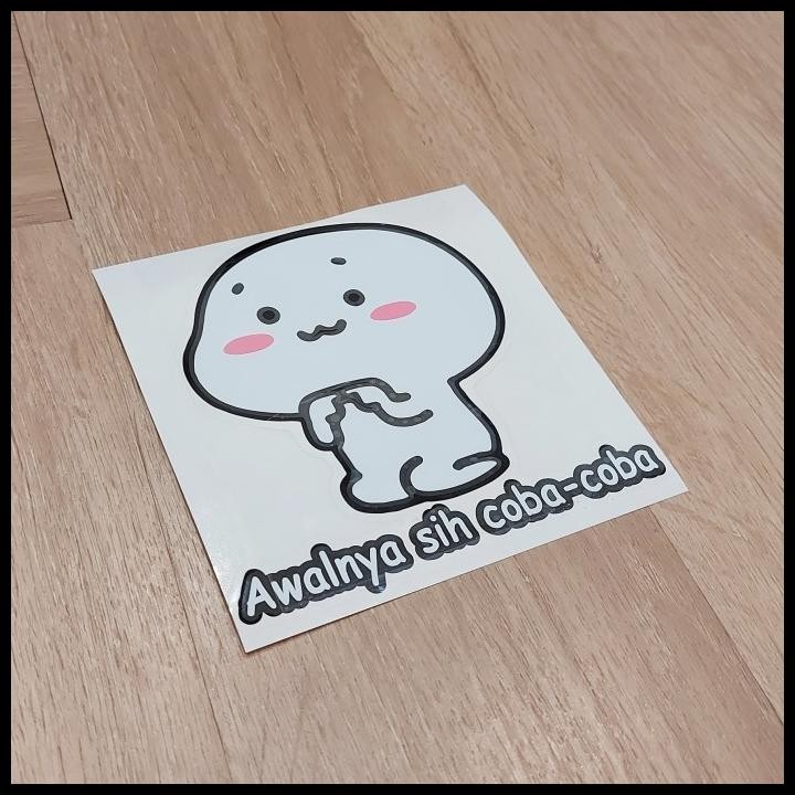 

HOT DEAL STIKER QUBY PENTOL AWALNYA SIH COBA-COBA