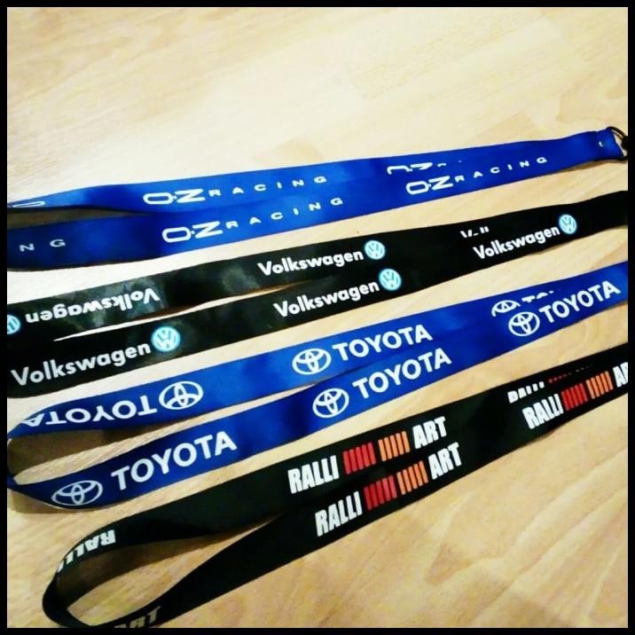 

DISKON LANYARD KALUNG ID VOLKSWAGEN TOYOTA RALLI ART OZ RACING VW