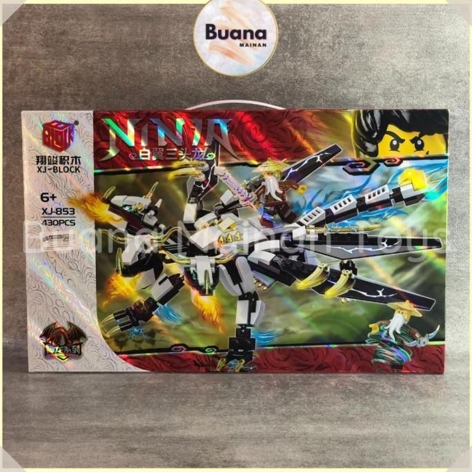 BRICK BLOCK NINJA GO DRAGON ADVANTURE FIGURE MAINAN EDUKASI ANAK