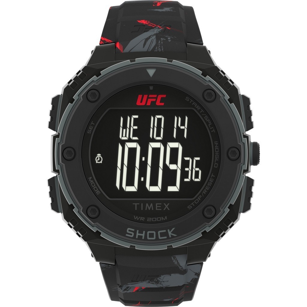 Jam Tangan Pria Timex X UFC Shock TW2V85100X5 Digital