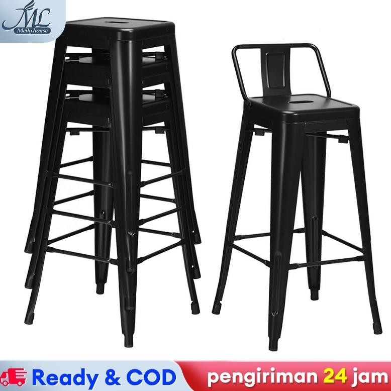Kursi Bar Besi  Kursi Tolix  kursi Tinggi  Kursi  Besi  Kursi Cafe Kursi Persegi Tinggi