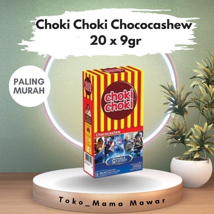 

Terlaris Paling Murah Choki Choki Chococashew 20 X 9Gr Ready Stok