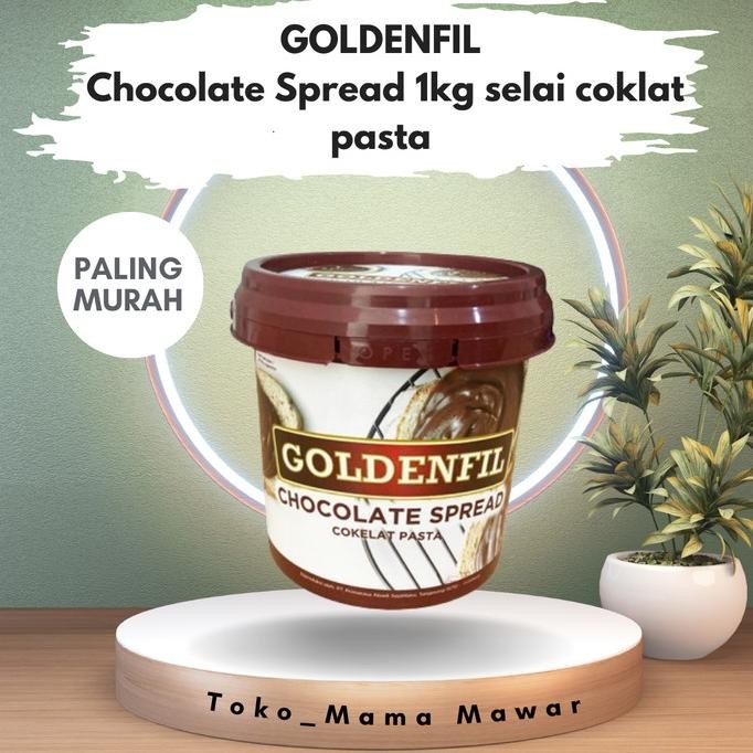 

Terlaris Paling Murah Goldenfil Chocolate Spread 1Kg Selai Coklat Pasta Ready Stok
