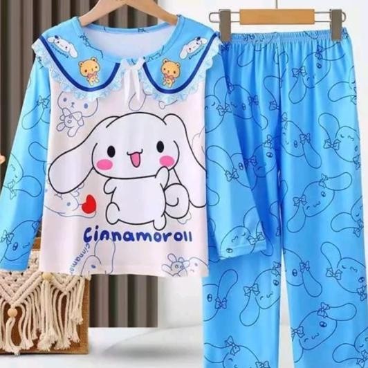 Piyama Cinnamoroll Anak Perempuan Baju Tidur Anak Cinnamoroll Cute